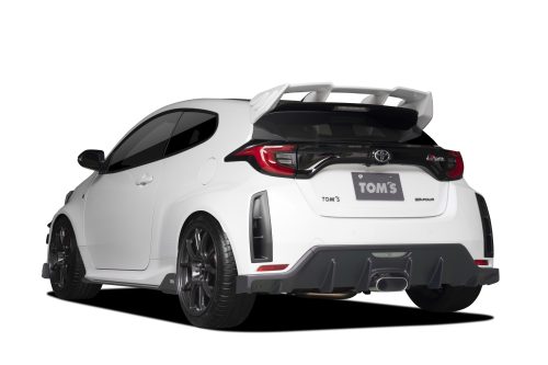 Toms Racing GR Yaris Rear Bumper Duct (Flat Black)