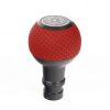 BFI GS2 DSG Heavy Weight shift knob -Rosso Centaurus Leather – Black Anodized (VW/Audi)