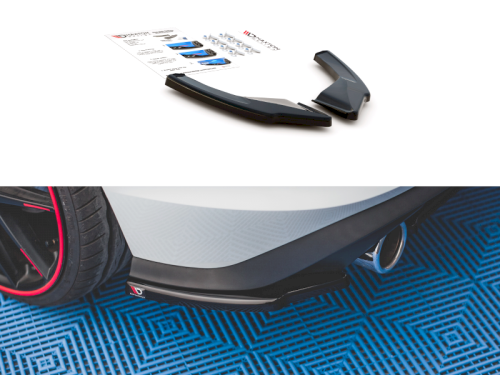 Maxton Design Rear Side Splitters VW Golf Mk8 GTI