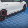 Maxton Design Side Skirts Diffusers VW Golf Mk8 GTI