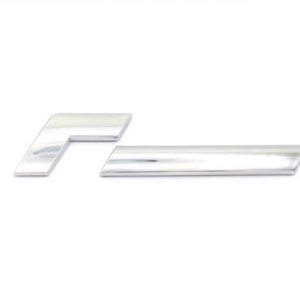 Racingline Car Badge – Bright Chrome
