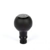 BFI GS2 Heavy Weight Shift Knob Black Nappa Leather Black Anodized VWAudi Fitment