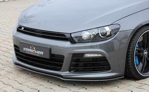 Kerscher Tuning spoiler splitter carbon fitment Scirocco R