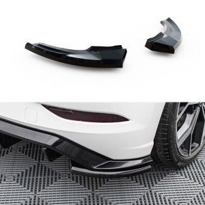 Maxton Design Rear Side Splitters VW Polo GTI Mk6 Facelift