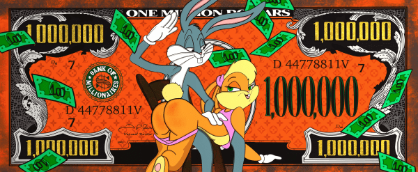 Bend Me Lola Bunny Cartoon Note