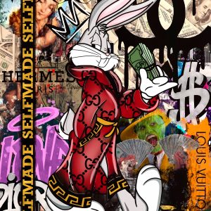 Bucks Bunny Designer Robe