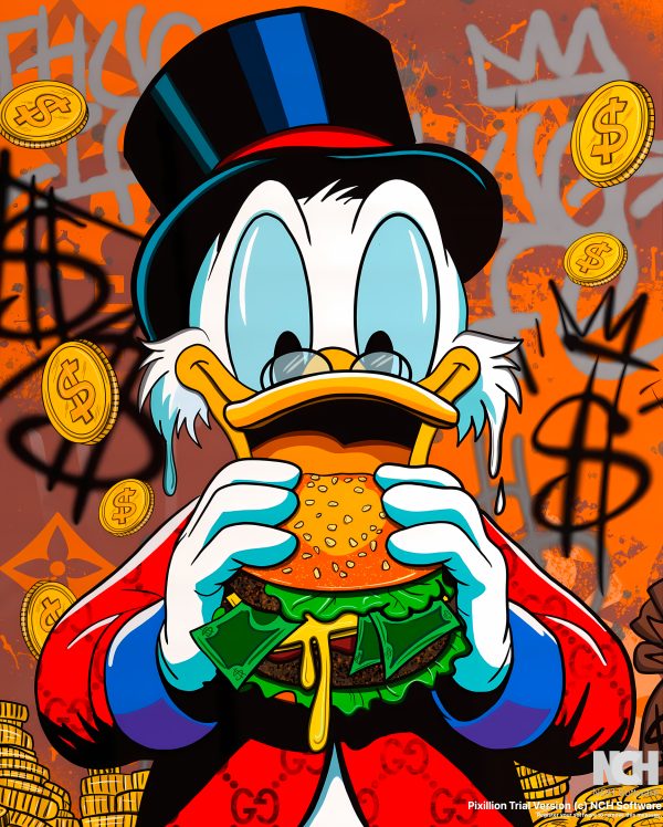 Donald Buck Cash Burger
