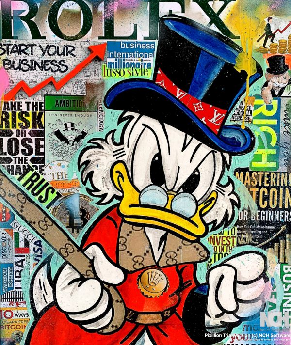 Donald Bucks The Baller Pastel