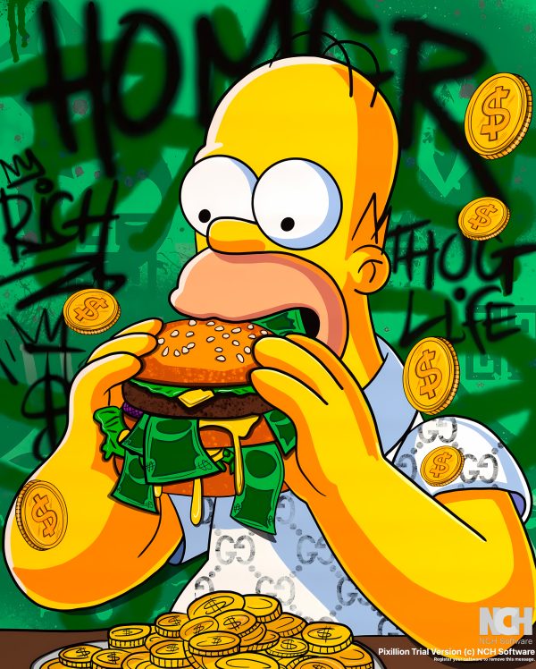 Homer Cash Burger