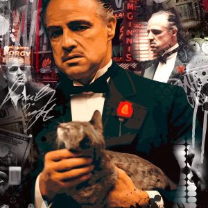 The Godfather Graffiti Mural
