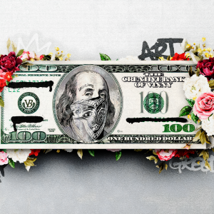 Cash Flower Art