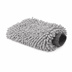 Wash Mitt (Micro Fibre Wash Mitt – Blue/Yellow/Grey)