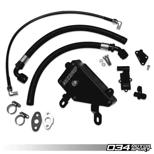 034 Motorsport Billet Aluminum Engine Catch Can Kit for Audi 8V.5 RS3