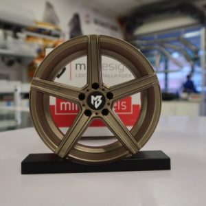 MB Design miniature wheel KV1 Bronze