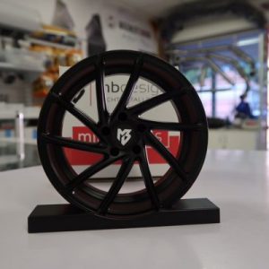 MB Design miniature wheel KV2 Matt black