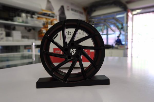 MB Design miniature wheel KV2 Matt black
