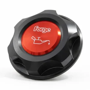 Forge Motorsport Oil Cap for Toyota Yaris GR – Black with Red Insert