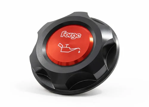 Forge Motorsport Oil Cap for Toyota Yaris GR – Black with Red Insert