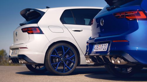 OEM Volkswagen Mk8 R Performance Pack Roof spoiler