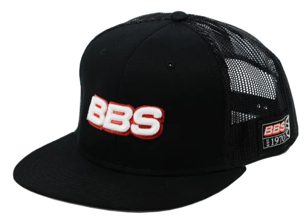 BBS Cap – Flat Bill Mesh Black