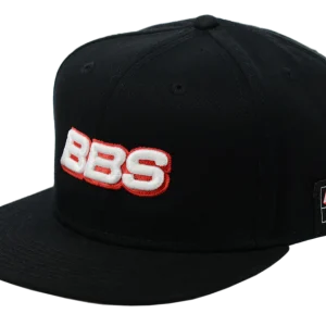 BBS Cap – Flat Bill Solid Black