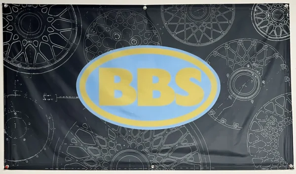 BBS Flag 3×5 Vintage