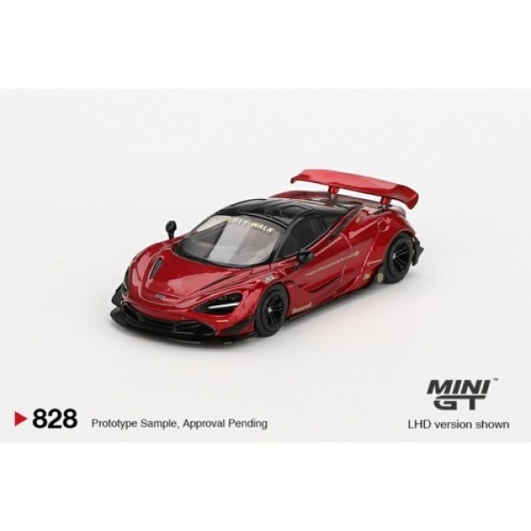 Mini GT – Mclaren 720S LB Works Gem Red