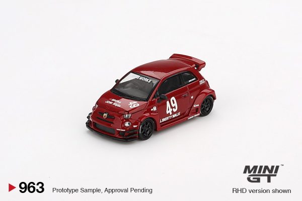 Mini GT – LBWK x Abas Abarth 595 Red