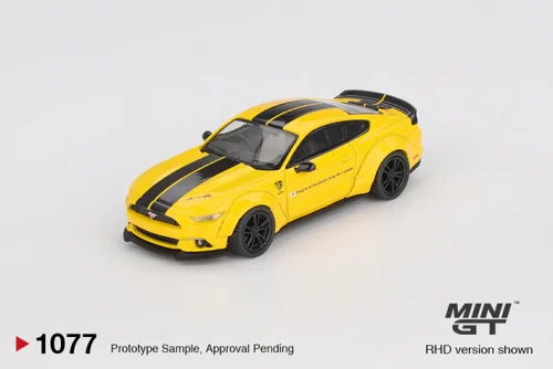 Mini GT – LB Works Ford Mustang Triple Yellow