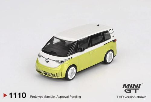 Mini GT – Volkswagen ID Buzz Candy White / Pomelo