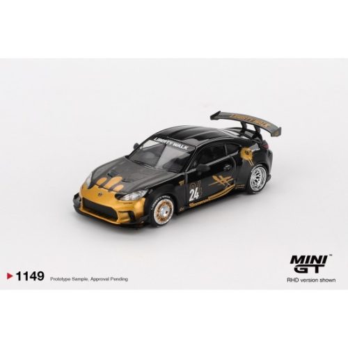 Mini GT – Toyota GR86 LB Nation Black / Gold
