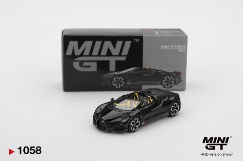 Mini GT – Bugatti W16 Mistral Black