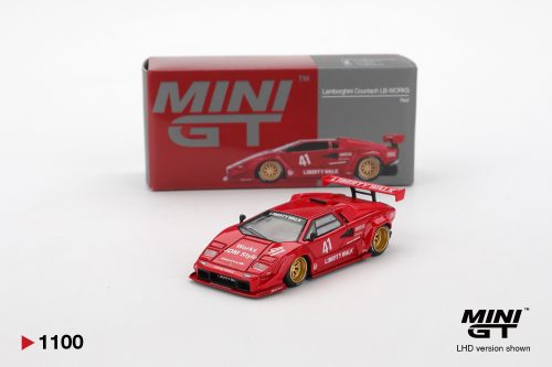 Mini GT – Lamborghini Countach LB-Works Red