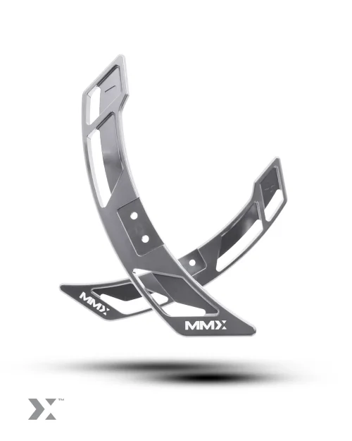 MMX Gear Shift Paddles | G Series Incl LCI | Titanium Magnetic Paddle Set