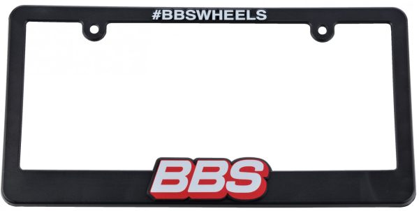 BBS License plate frame