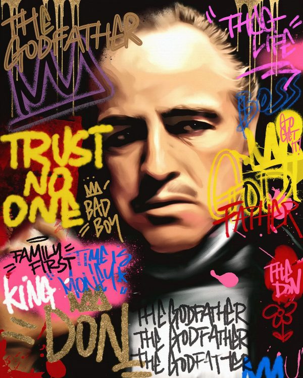 The Godfather Graffiti Mural 2