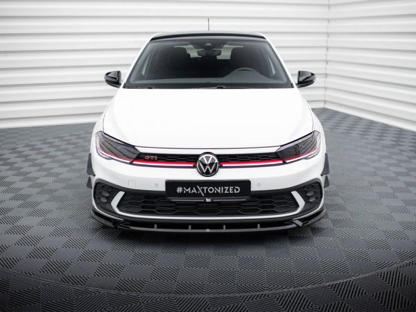 Maxton Design Front Splitter V2 Volkswagen Polo GTI MK6 Facelift