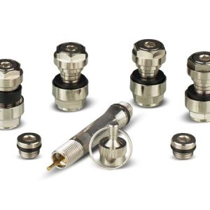 MB Design Hidden Valve kits 11.3mm / Silver / 4 valves + adapter