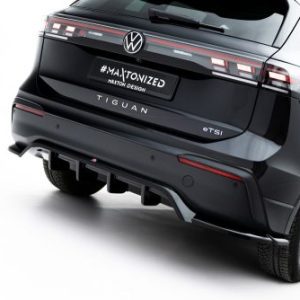 Maxton Design Rear Splitter (Vertical Bars) Volkswagen Tiguan Mk3