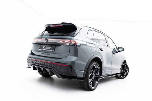 Maxton Design Rear Splitter (Vertical Bars) Volkswagen Tiguan R-Line Mk3