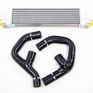 Forge Motorsport Mk5 Front Mount Twintercooler kit – black hoses